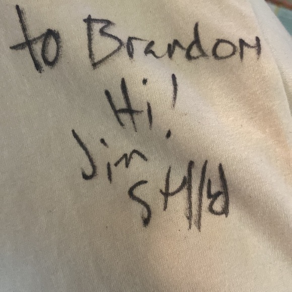 NWT Signed Country Singer Jim Stafford T-Shirt Size Medium - Picture 5 of 7